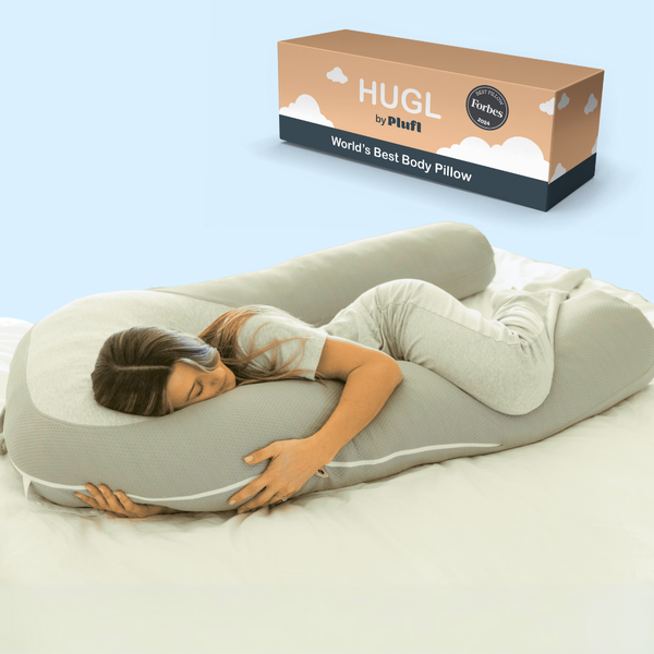 Back Pain Best Body Pillow For Stomach Sleepers Hugl™ Cooling Body