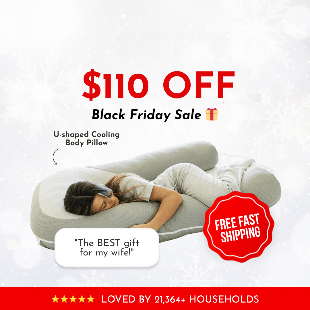 Hugl™ Cooling Body Pillow