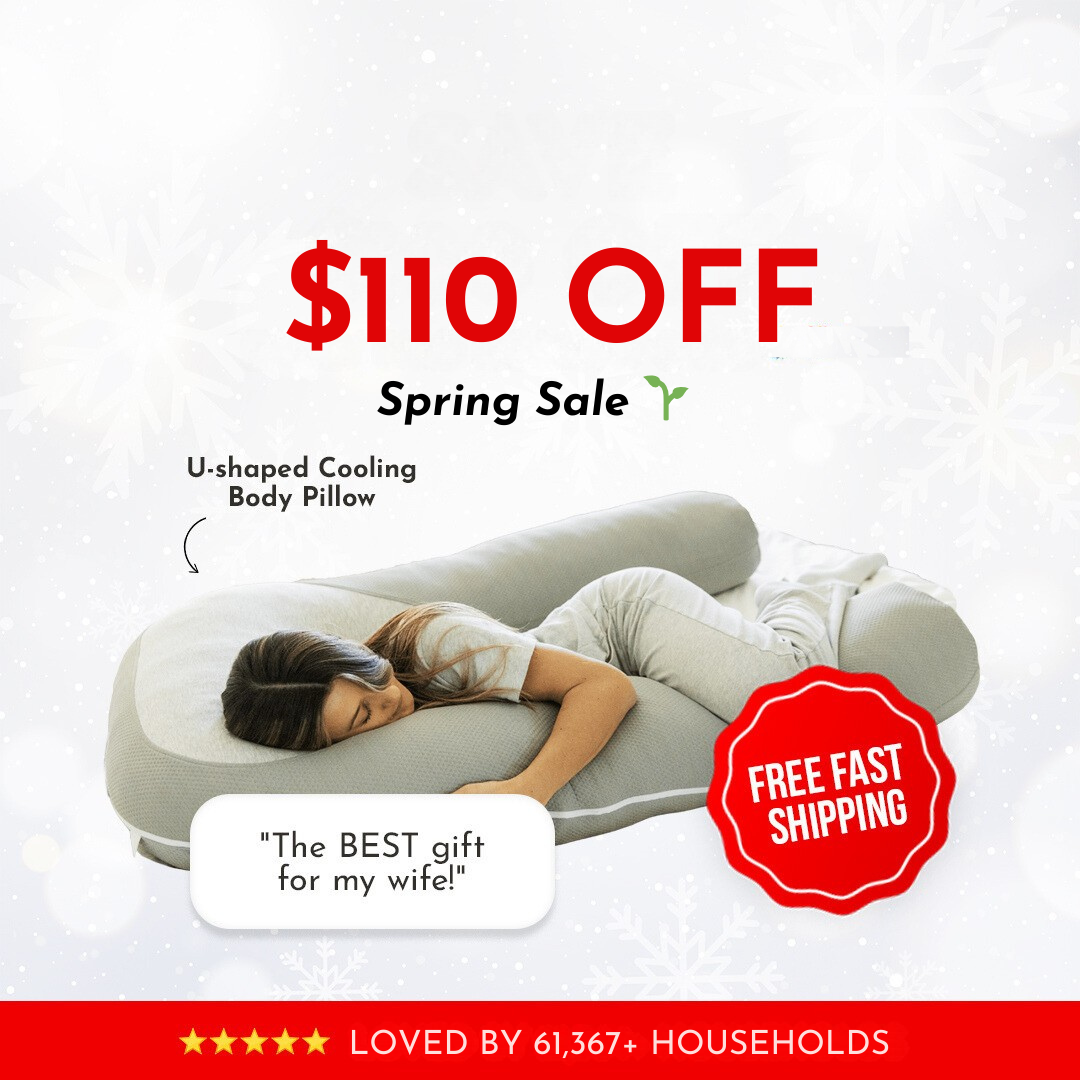 Hugl™ Cooling Body Pillow