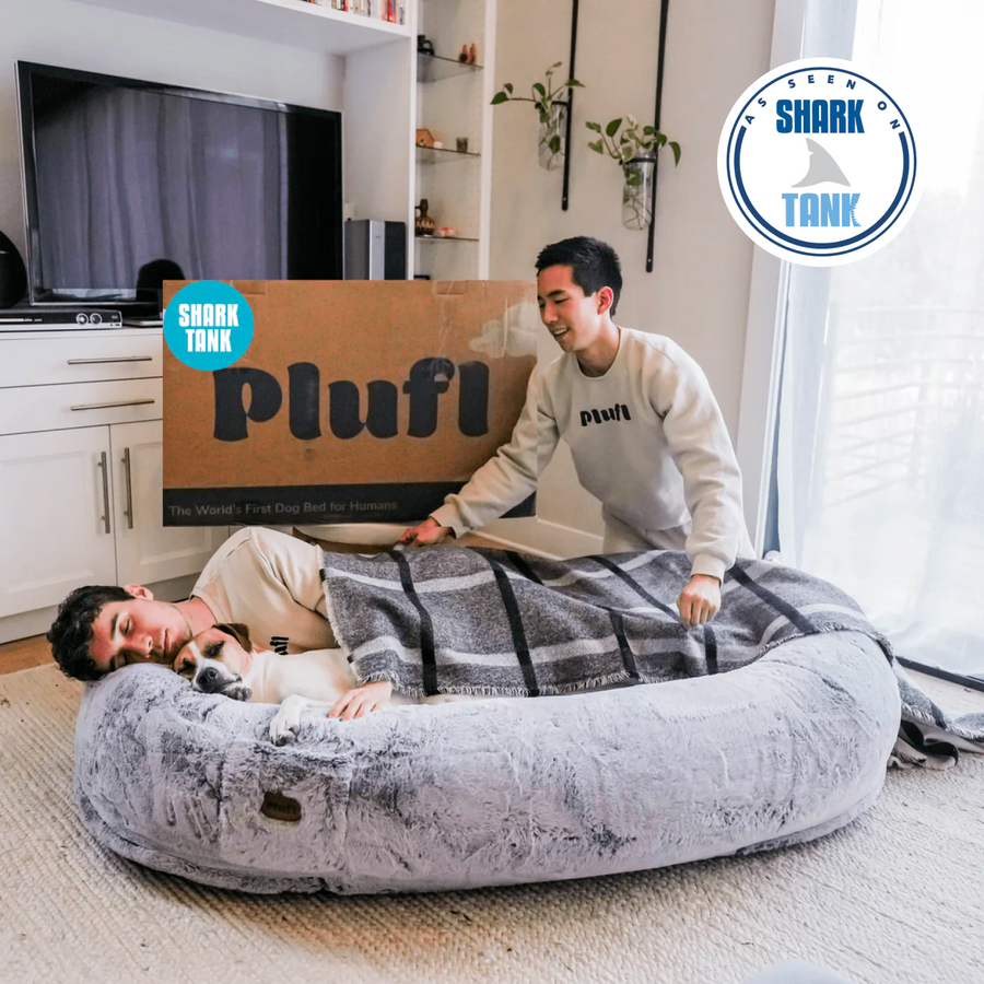 The Plufl Human Dog Bed