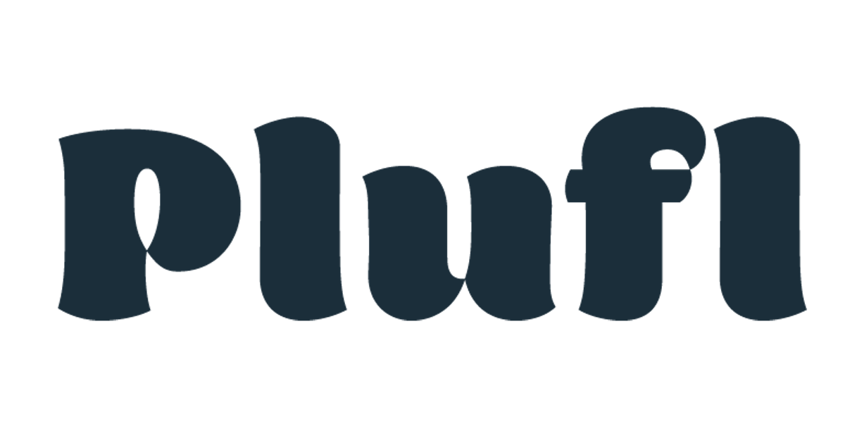 Plufl storefront imagery, brand website preview image