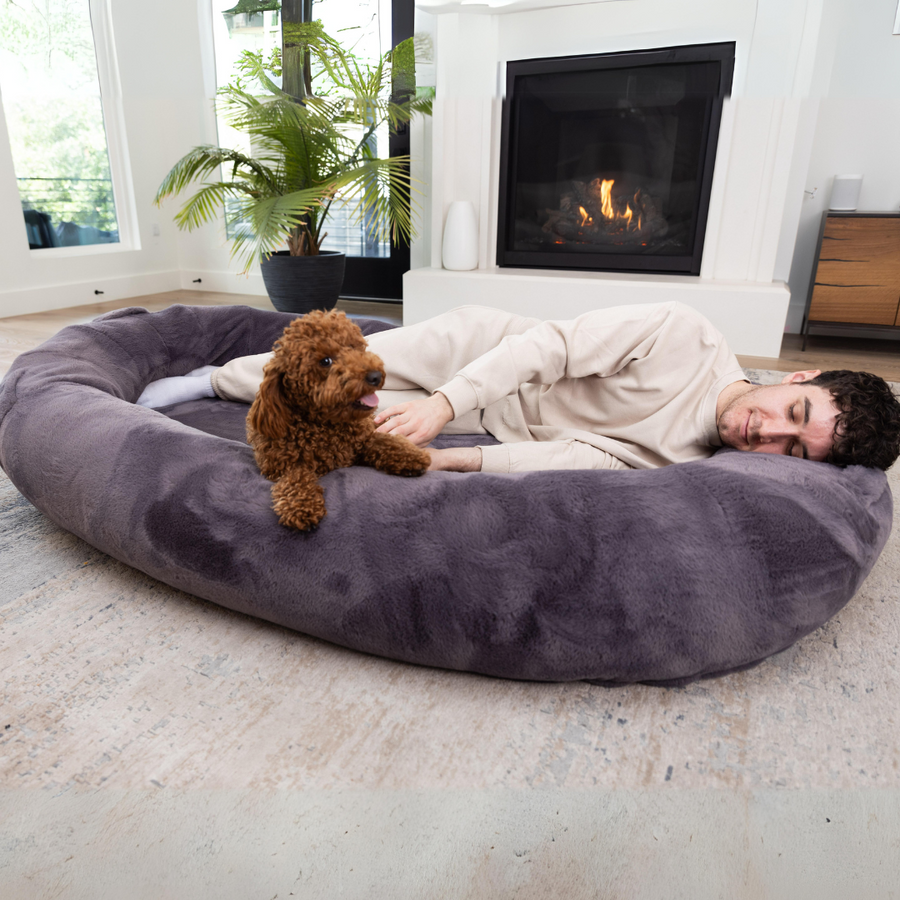 The X-Large Plufl Human Dog Bed