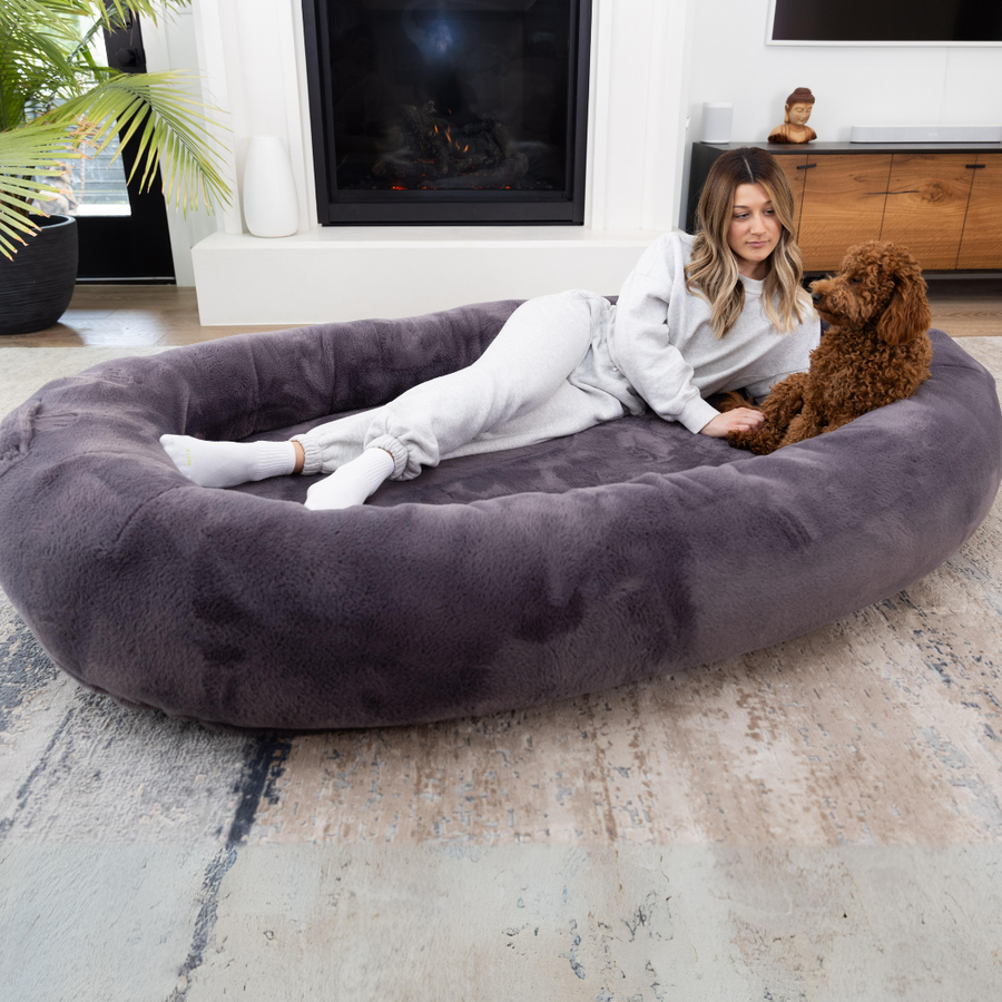 The X-Large Plufl Human Dog Bed