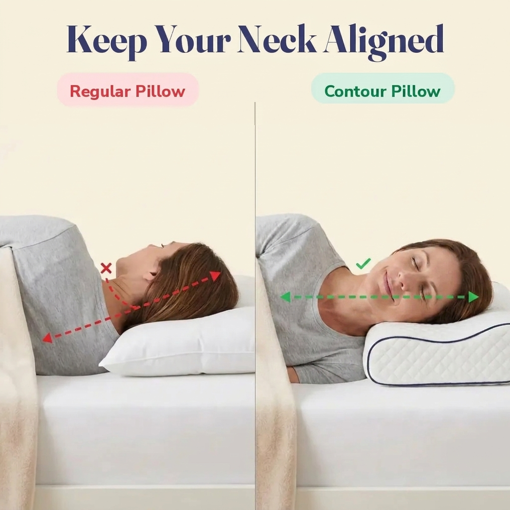 Contour Neck Relief Pillow