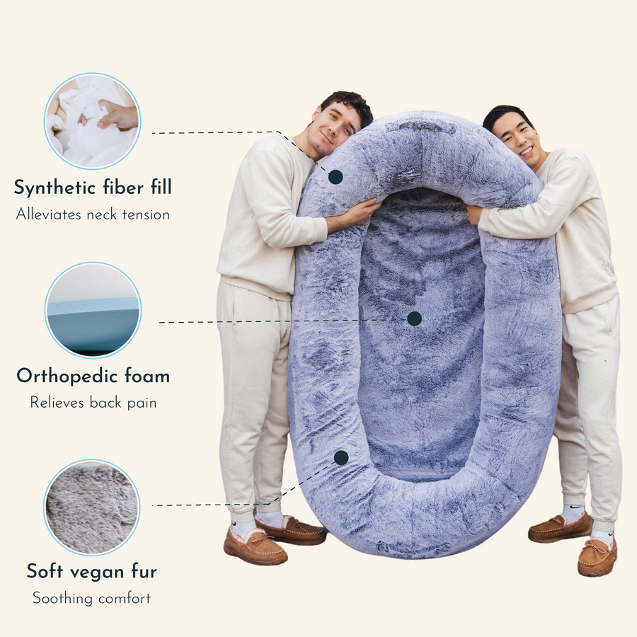 Human Bed The Original Human Dog Bed | Giant Dog Beds for Humans | Plufl